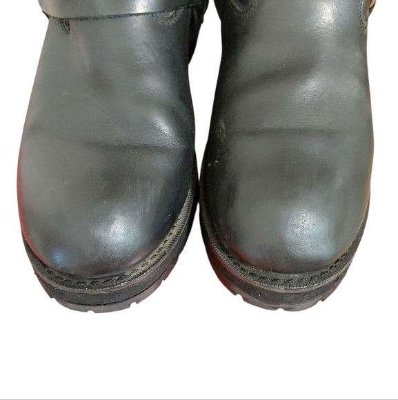 Durango Men's Motorcycle Boots Black Harness Biker Boots Size 12 E - Picture 5 of 13